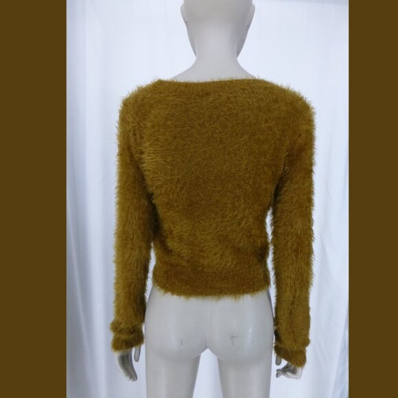 American Appreal Cali, Sun, and Fun Fuzzy Long Sleeve Sweater - Picture 4 of 11